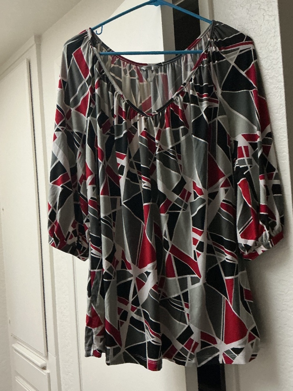 Metro 7 vintage multi colored top